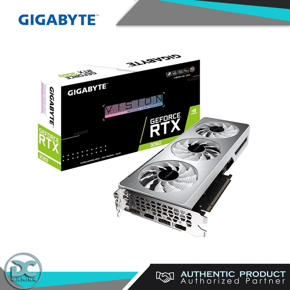 GIGABYTE RTX 3060 Ti - Vision OC 12GB 256-bit GDDR6